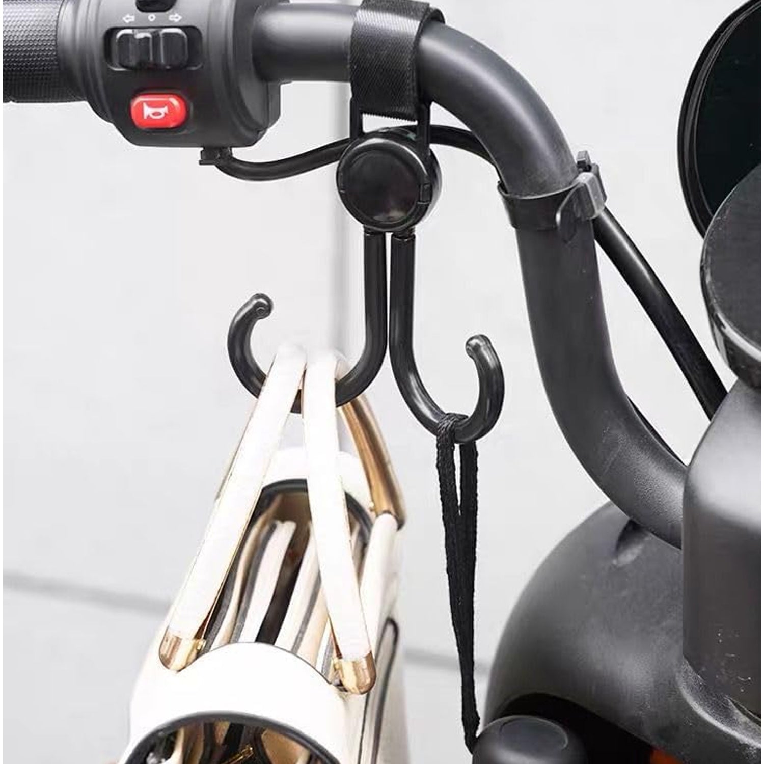 8742 Multi-Purpose Strong Pushchair Hook Clip Baby Carriage Hook 360Degree Rotating Black Stroller Clip for Hanging Bag, Baby Carriage Hook for Cars, Wheelchairs, Walking Aids, Bicycles, Shopping Trolley, Bicycles (1 Pc) 8742 Multi-Purpose Strong Pushchair Hook Clip Baby Carriage Hook 360Degree Rotating Black Stroller Clip for Hanging Bag, Baby Carriage Hook for Cars, Wheelchairs, Walking Aids, Bicycles, Shopping Trolley, Bicycles (1 Pc)